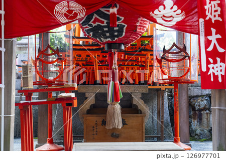 京都　伏見稲荷大社　玉姫社　御産場稲荷方面（裏参道） 126977701