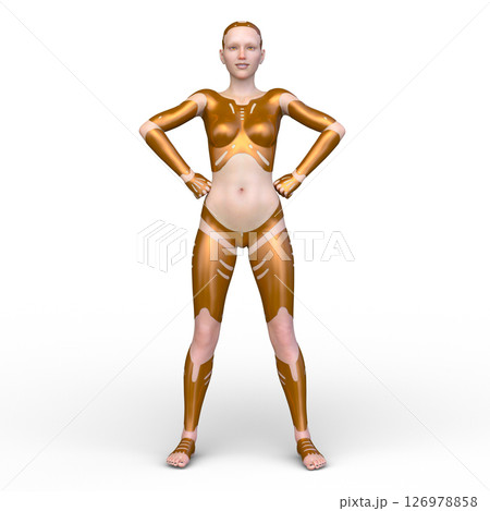 女性サイボーグ 女性サイボーグ 126978858