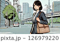 街を歩くビジネスウーマン 126979220