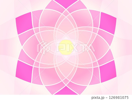 抽象的なピンクの花の背景素材 抽象的なピンクの花の背景素材 126981075