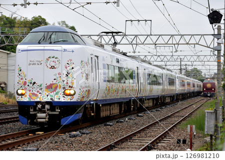東海道本線を走る271系関空特急はるか13号 126981210