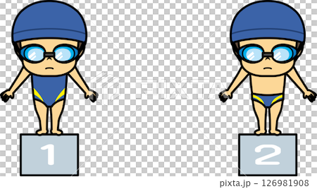 跳水板上的小學生 跳水板上的小學生 126981908