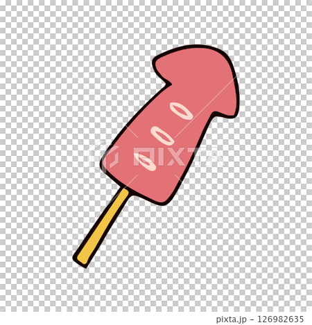 イカのイラスト素材 126982635