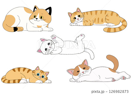 Cartoon Cats Collection Cartoon Cats Collection 126982873