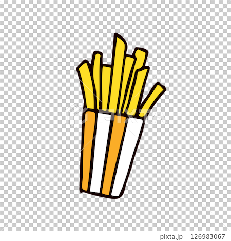 馬鈴薯插圖素材 126983067
