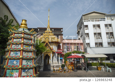 THAILAND RAYONG CITY PILLAR SHRINE THAILAND RAYONG CITY PILLAR SHRINE 126983248