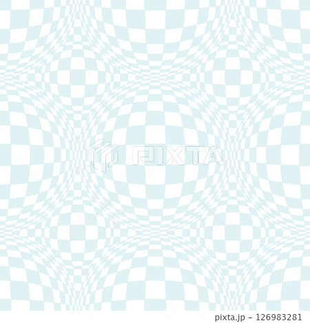 幾何学模様（オプ・アート）　B-3 126983281
