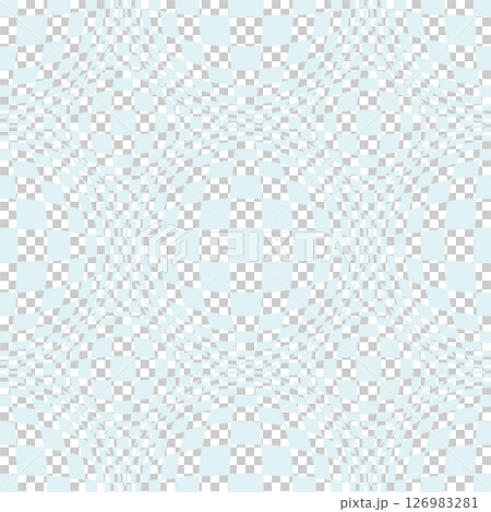 幾何学模様（オプ・アート）　B-3 126983281