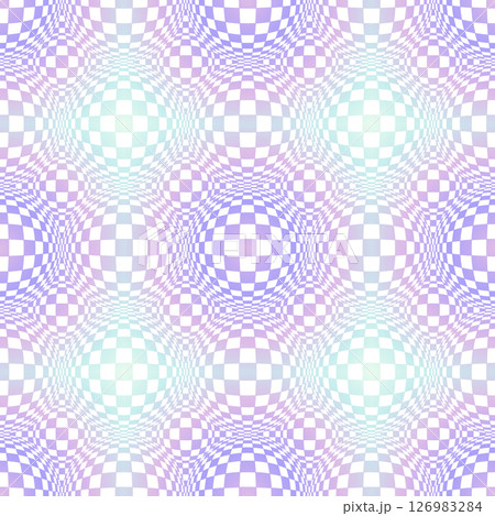 幾何学模様（オプ・アート）　B-4' 126983284