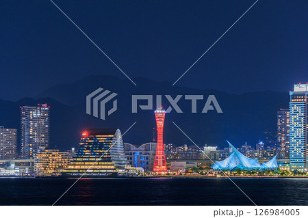 神戸の夜景 (兵庫県神戸市中央区) 126984005