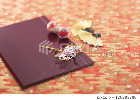 日本の慶事イメージA 126985286