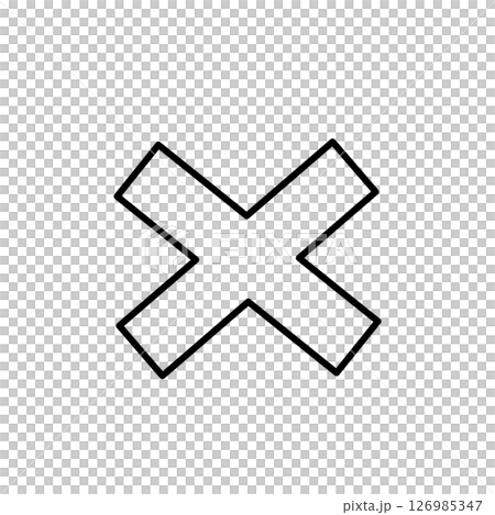 Simple bandage icon Simple bandage icon 126985347