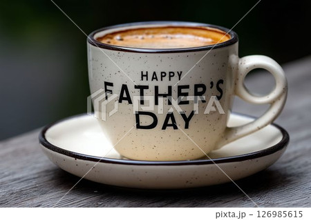 Heartfelt Morning on Father???s Day 126985615