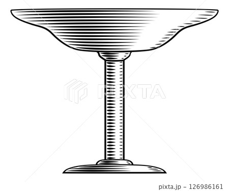 Chalice Grail Cup Goblet Woodcut Vintage Icon Chalice Grail Cup Goblet Woodcut Vintage Icon 126986161