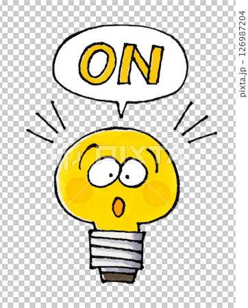 燈泡字元(開) 燈泡字元(開) 126987204