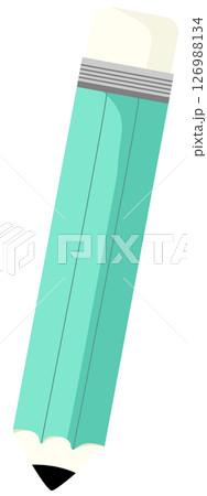 illustration of cute pencil 126988134