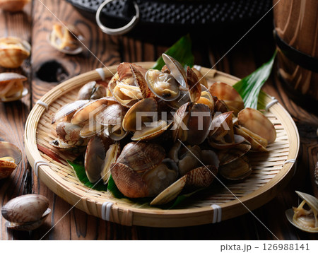 あさり （ ボイル済のあさり ） 126988141