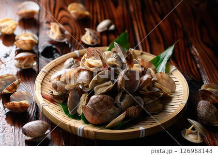 あさり （ ボイル済のあさり ） 126988148