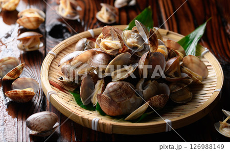 あさり （ ボイル済のあさり ） 126988149