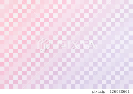 ピンクと紫色のカラフルなモザイク 正方形 ピンクと紫色のカラフルなモザイク 正方形 126988661
