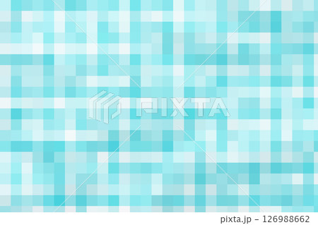 水色のモザイク 正方形 水色のモザイク 正方形 126988662