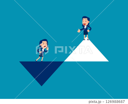 Strategy. Emancipation and strong leader 126988687