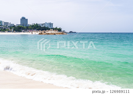 《和歌山県》白良浜のビーチ・南紀白浜 126989111