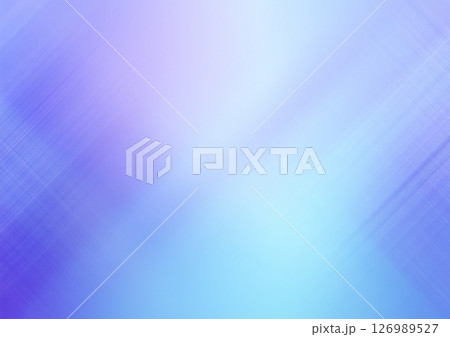 青と水色と紫のグラデーション　斜め細かなクロスチェック 126989527