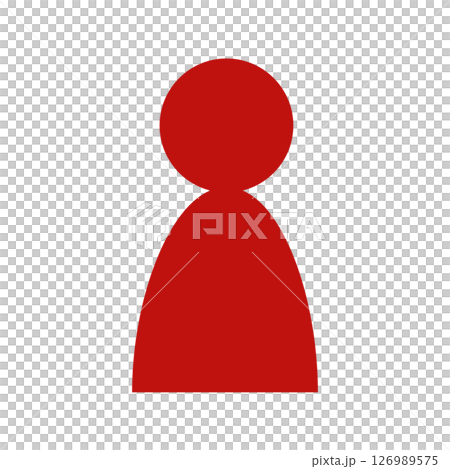 人物アイコン:赤 人物アイコン:赤 126989575