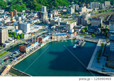 門司港レトロ展望室からの眺め　海峡プラザ 126990469