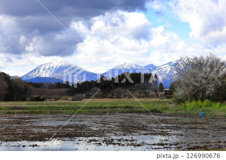 春の日光連山／栃木県日光市 126990676