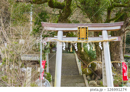 玉祖神社 社頭鳥居(大阪府八尾市神立) 玉祖神社 社頭鳥居(大阪府八尾市神立) 126991274