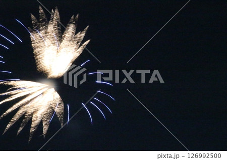 関西の花火大会　いたみ花火大会　兵庫県　伊丹空港 126992500