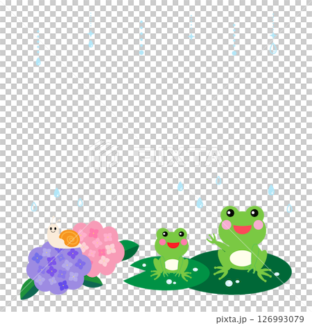 雨季的雨和青蛙 126993079
