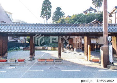 城崎駅通り公園/兵庫県豊岡市城崎町湯島 城崎駅通り公園/兵庫県豊岡市城崎町湯島 126993602