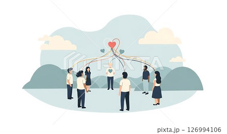 Community, connection, support, empathy, togetherness 126994106