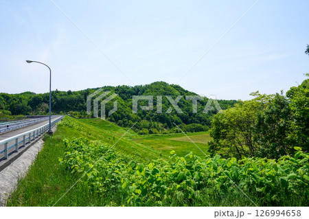 幌向川ダム・ロックフィルダム 126994658