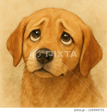 ちょっぴり切ないまなざし 126994733