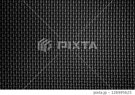 Black yoga mat texture macro closeup Black yoga mat texture macro closeup 126995625