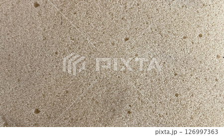Soft and airy texture of freshly made bread dough resting 126997363