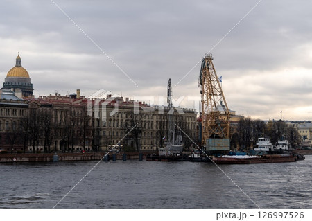 Reconstruction of the St. Petersburg embankment 126997526