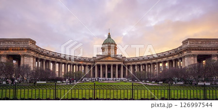 Russia St. Petersburg October 2024 Kazan Cathedral 126997544