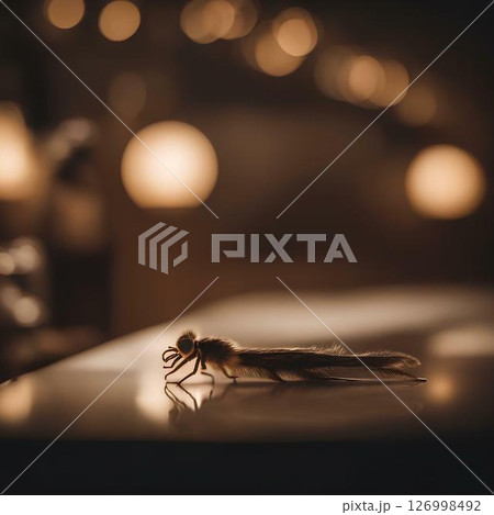 insect on the bar counter insect on the bar counter 126998492