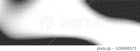 Gradient comic dot background noise pattern...のイラスト素材 [126998573] - PIXTA