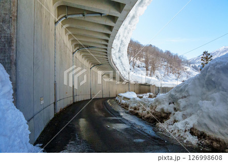250301秋山郷清水川原、結東 250301秋山郷清水川原、結東 126998608