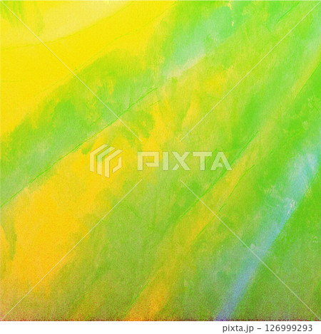 Yellow and green mixed textured square background and illustration. Backdrop, Simple Design for your ideas, Best suitable for Ad, poster, banner, sale, celebrations and various design works 126999293
