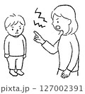 子どもを叱る母親 127002391