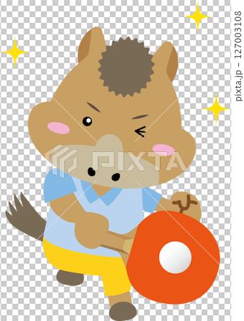 馬兒打乒乓球(2026 年,馬年) 馬兒打乒乓球(2026 年,馬年) 127003108