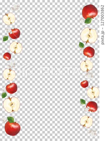 逼真的蘋果框架 127003862