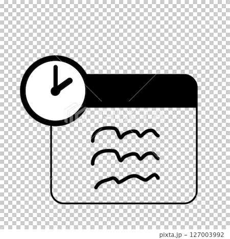 Calendar for schedule management Calendar for schedule management 127003992